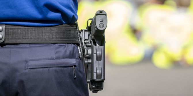 Luzerner Polizei Waffe