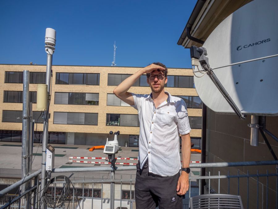 Berner Meteorologe Fabian Umbricht.