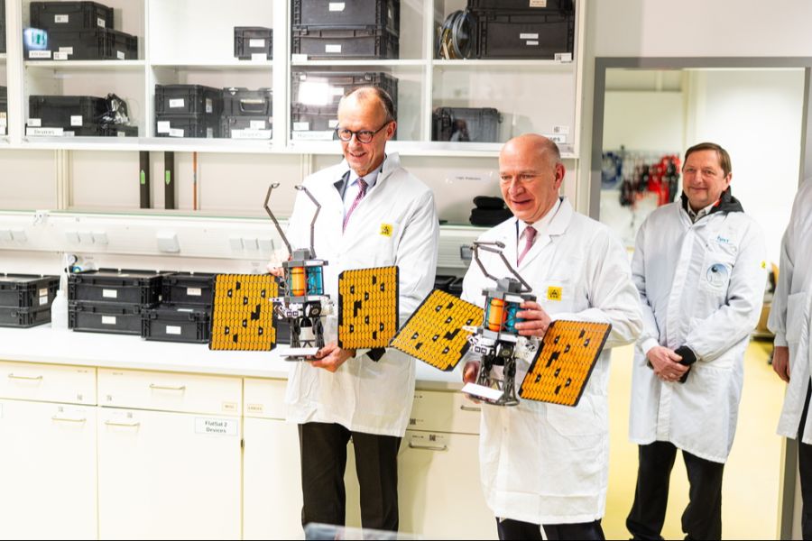 Sie investiert aber viel Geld ins Weltall.