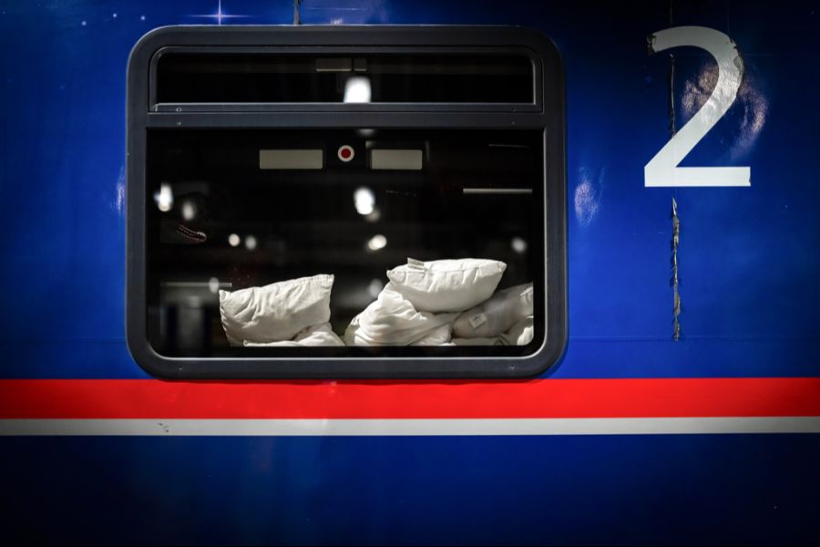 Nachtzug Kissen SBB