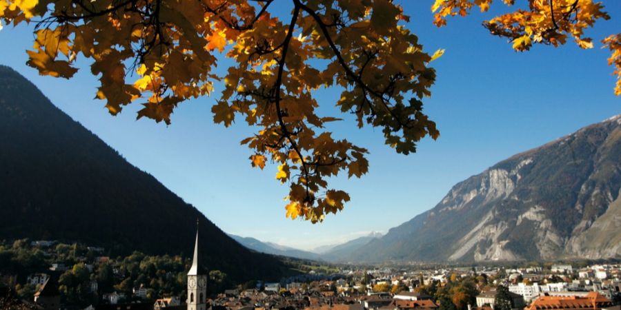Herbst Herbstlaub Chur