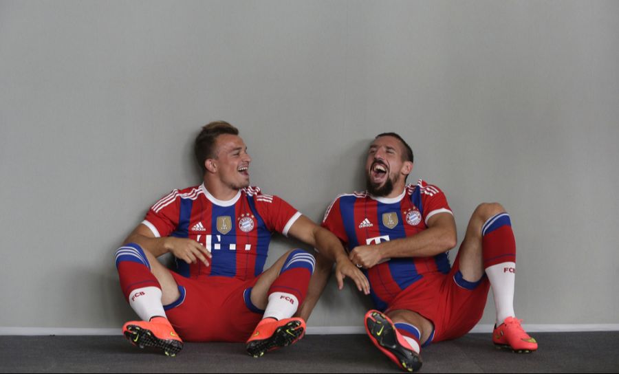 Ribéry sei ein «wahnsinnig lustiger und genialer Fussballer», so Shaqiri.