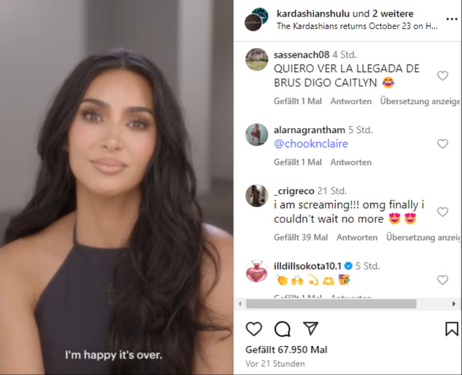 Oder ist der Auftragskiller nur Teil der Fernsehserie «All's Fair»? In dieser spielt Kim mit.
