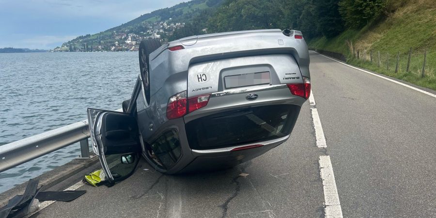 Selbstunfall in Arth