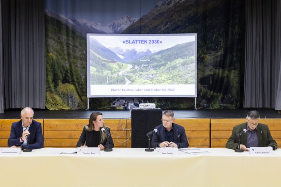 blatten wiederaufbau