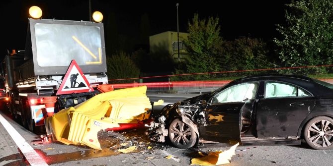 Unfall A2 Sursee