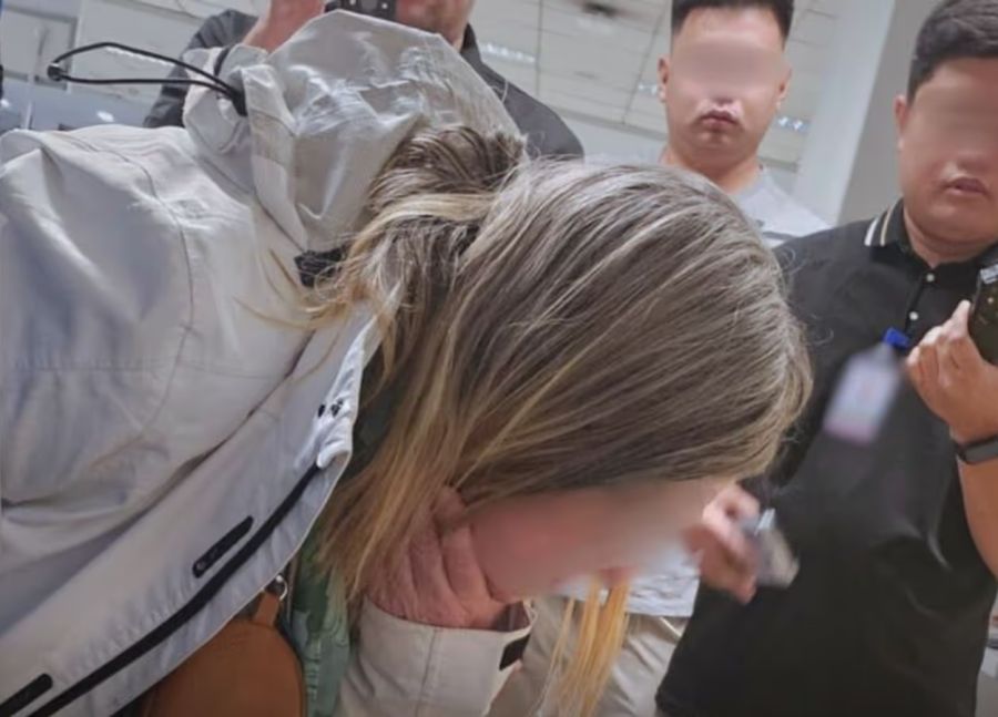Anfang September wurde die Frau am Flughafen Manila wegen mutmasslichem Drogenschmuggel verhaftet. (Foto vom September 2025)