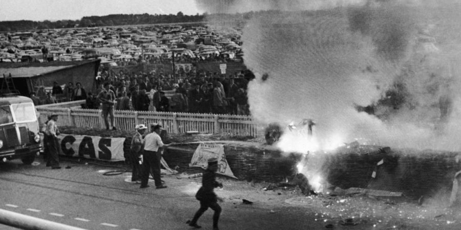 Le Mans Unfall 1955