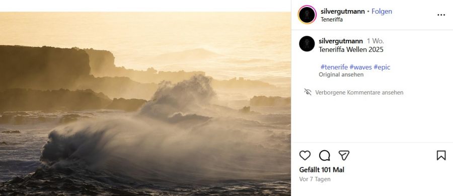 teneriffa riesenwellen