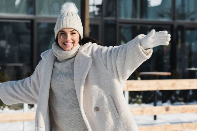 Winterjacke, Frau, Winter