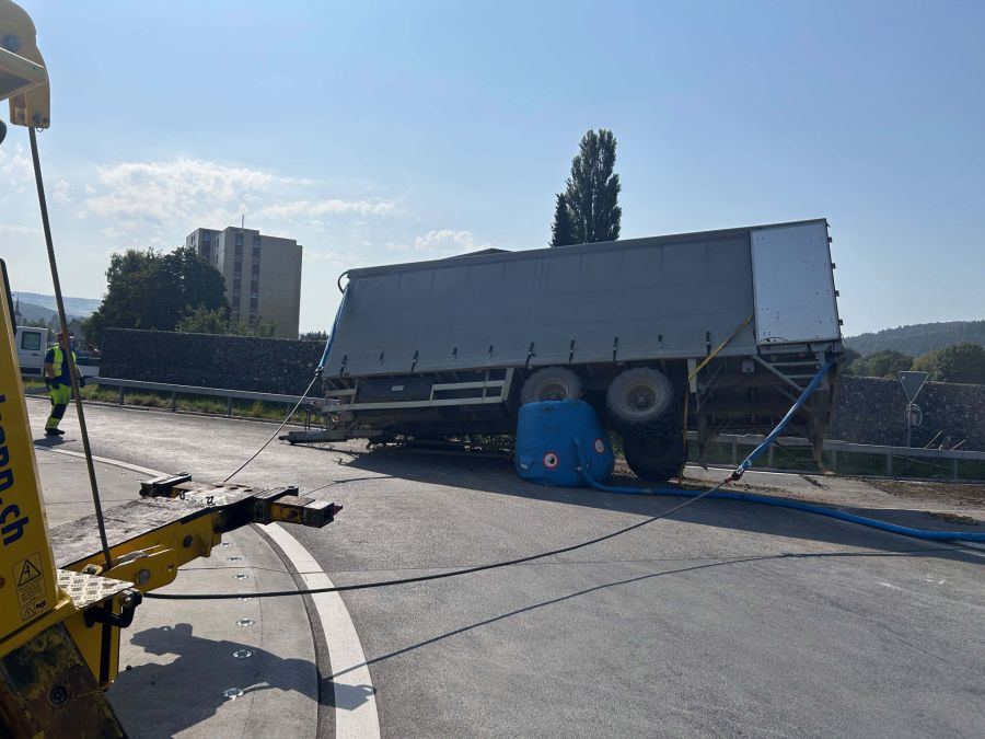 Auf dem Streckenabschnitt kam es zu Verkehrsbehinderungen.