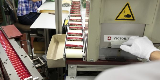 Victorinox Taschenmesser Produktion