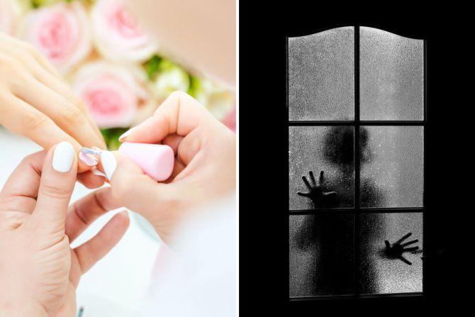 nagelstudio eingesperrt