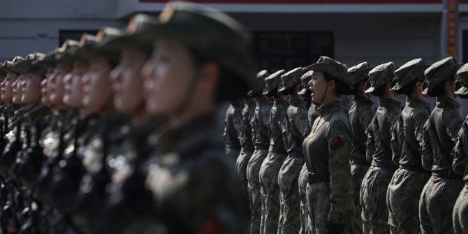 Militärparade in Peking