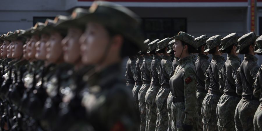 Militärparade in Peking