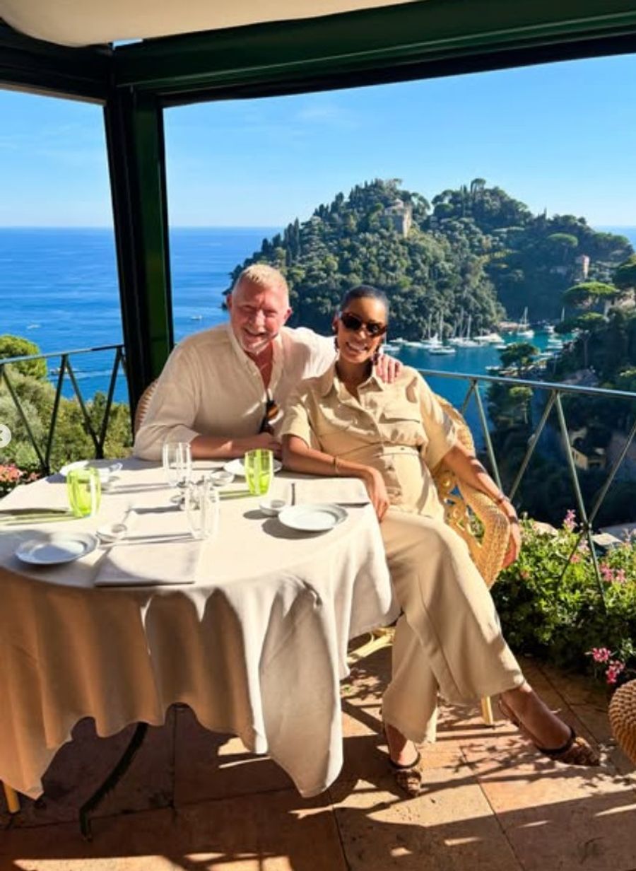 Auf Instagram teilen Boris Becker und Lilian sonnige Feriembilder.