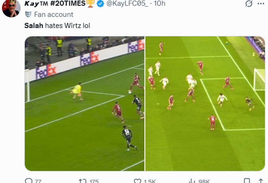 Für diesen Liverpool-Fan ist klar: «Salah hasst Wirtz»
