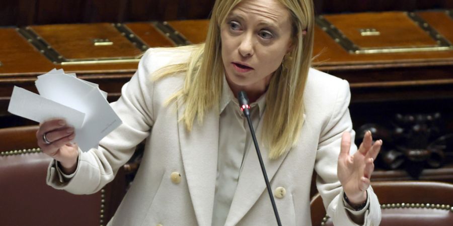 ARCHIV - Giorgia Meloni, Ministerpräsidentin von Italien. Foto: Marco Iacobucci/IPA via ZUMA Press/dpa