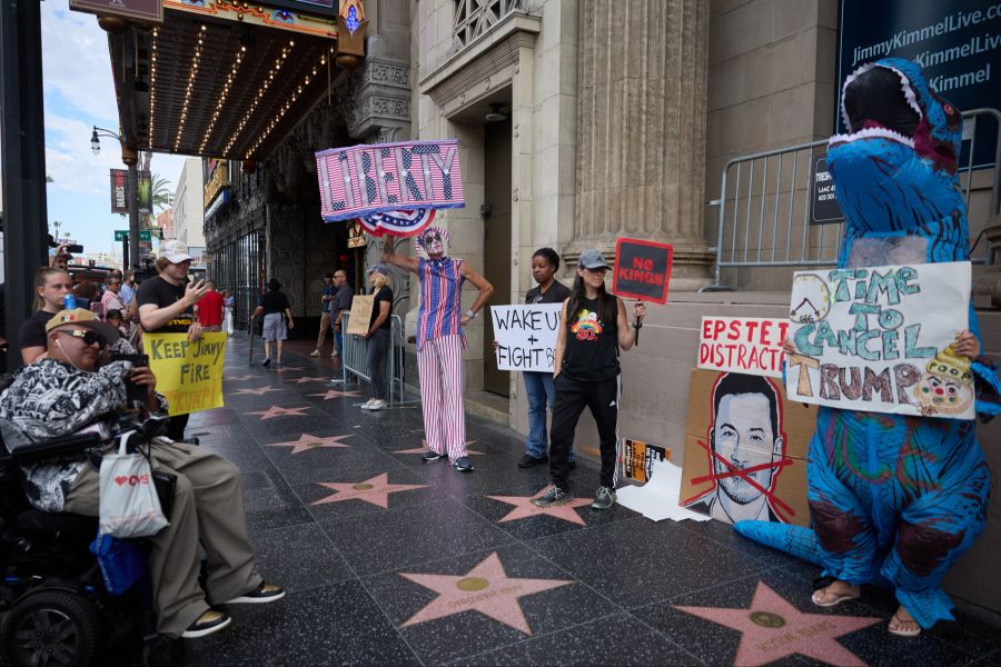 Grund dafür waren Aussagen des Moderators über den Tod des konservativen Aktivisten Charlie Kirk. (Archivbild)