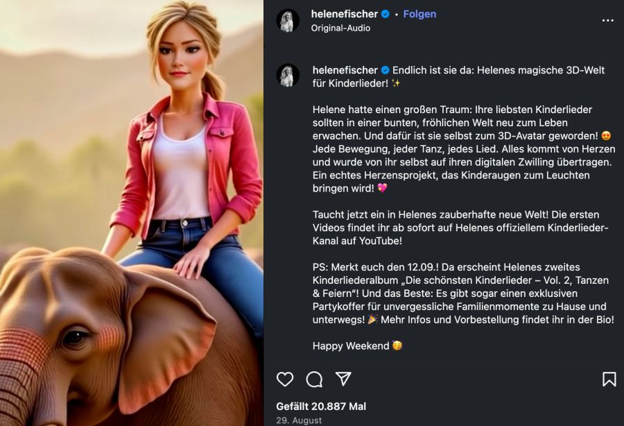 helene fischer babypause