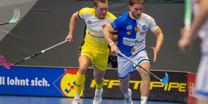 GC Unihockey im Spiel