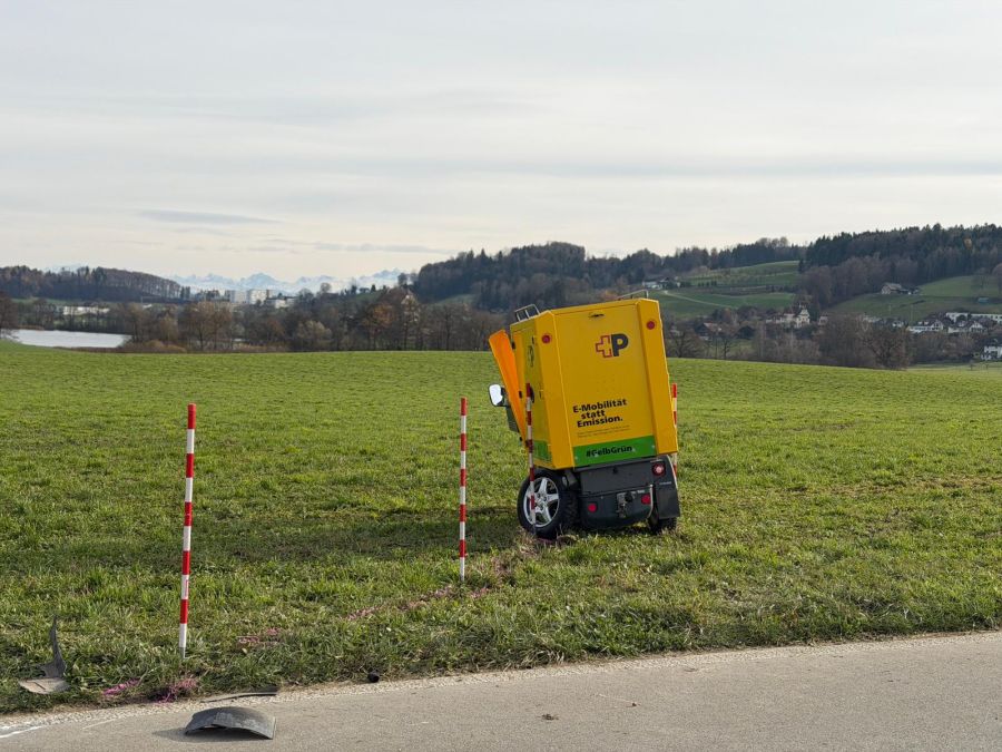 Eine 57-jährige Pöstelerin verstarb noch an der Unfallstelle.