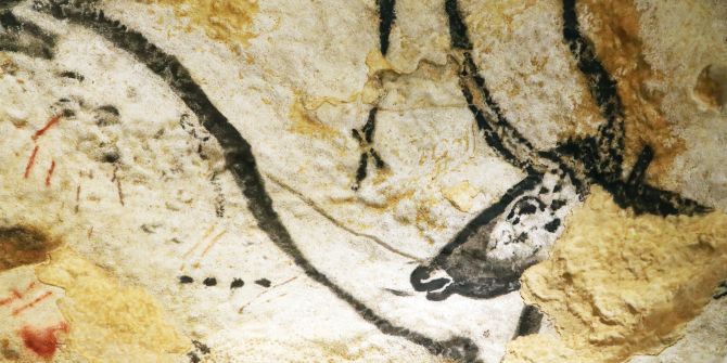 Malerei in Lascaux-Höhle, Frankreich