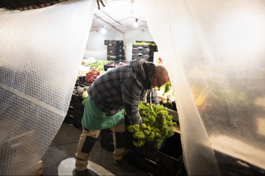 Die Markthändler mussten im 2025 vom Bürkliplatz weichen.