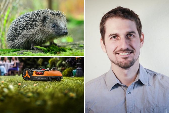 Tobias Sennhauser Igel Mähroboter