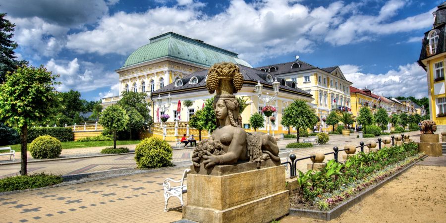 Architektur Platz Barock Sommer