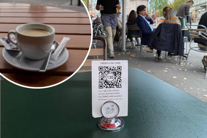 Wirbel um QR-Codes in Zürcher Gastronomie