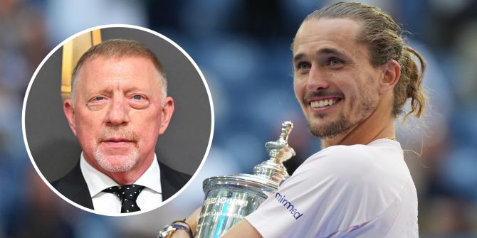 Alexander Zverev Boris Becker