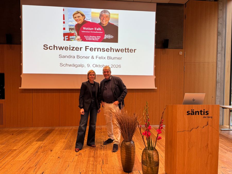 Referat mit Sandra Boner, SRF METEO: Wie entsteht das Schweizer Fernsehwetter?