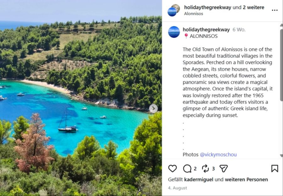 Alonnisos (Griechenland).