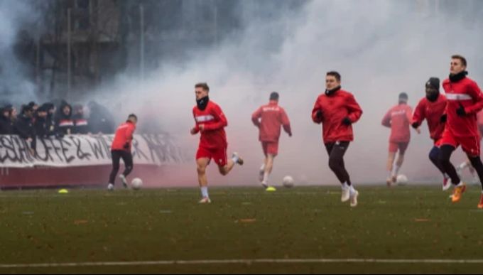 Grosse Fan-Unterstützung beim Auftakt des FC Winterthur. FC Winterthur