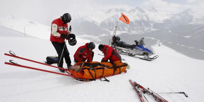 Über die Festtage - Rekord-Skiunfälle bringen Spitäler an Anschlag