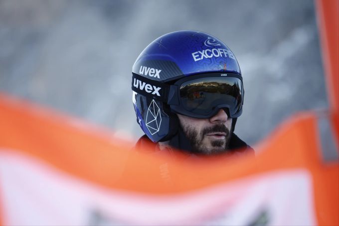 Cyprien Sarrazin verletzte sich im Training für die Abfahrt in Bormio schwer. Cyprien Sarrazin Bormio Abfahrt