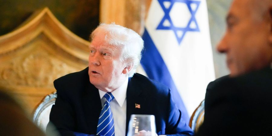 US-Präsident Donald Trump und der israelische Regierungschef Benjamin Netanjahu. (Archivbild)