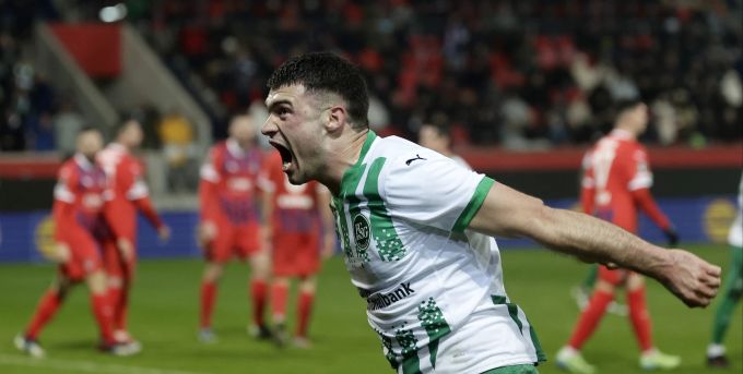 Jozo Stanic gleicht für den FC St.Gallen aus. FC St.Gallen