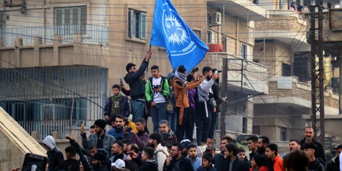 Menschen in Syrien nach dem Sturz des Assad-Regimes: Der Jubel ist gross. (Archivbild) Syrien