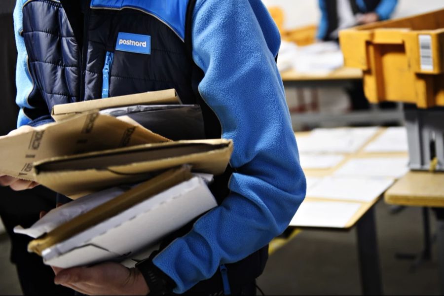 Postnord Dänemark Briefzustellung