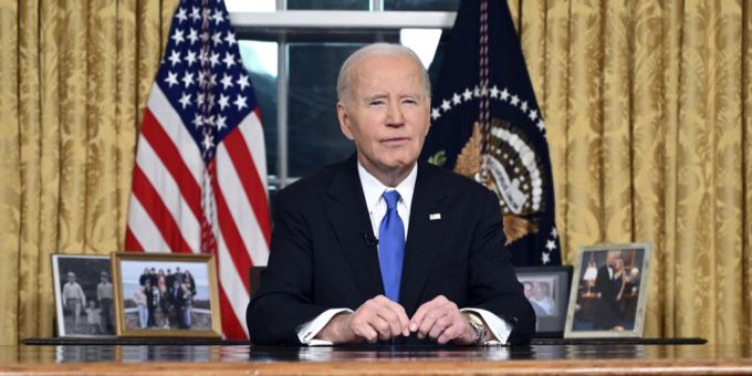 Immer wieder wurde der geistige Zustand des damaligen US-Präsidenten Joe Biden von Republikanern öffentlich in Frage gestellt. (Archivbild) Joe Biden