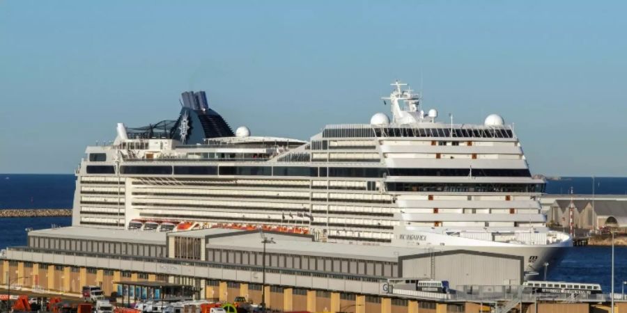 Die «Magnifica» im Hafen von Fremantle