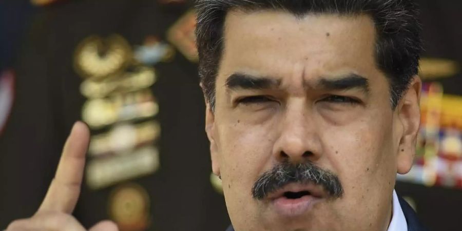 Nicolas Maduro, Präsident von Venezuela. Foto: Matias Delacroix/AP/dpa