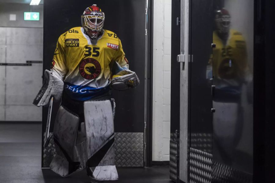 Goalie Tomi Karhunen stiess erst in dieser Saison zum SC Bern.