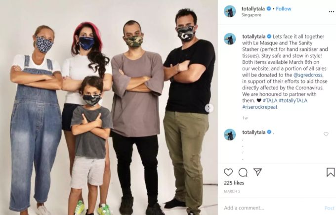 Diese Corona-Masken gibt es auf Instagram für 32 Franken zu kaufen. corona