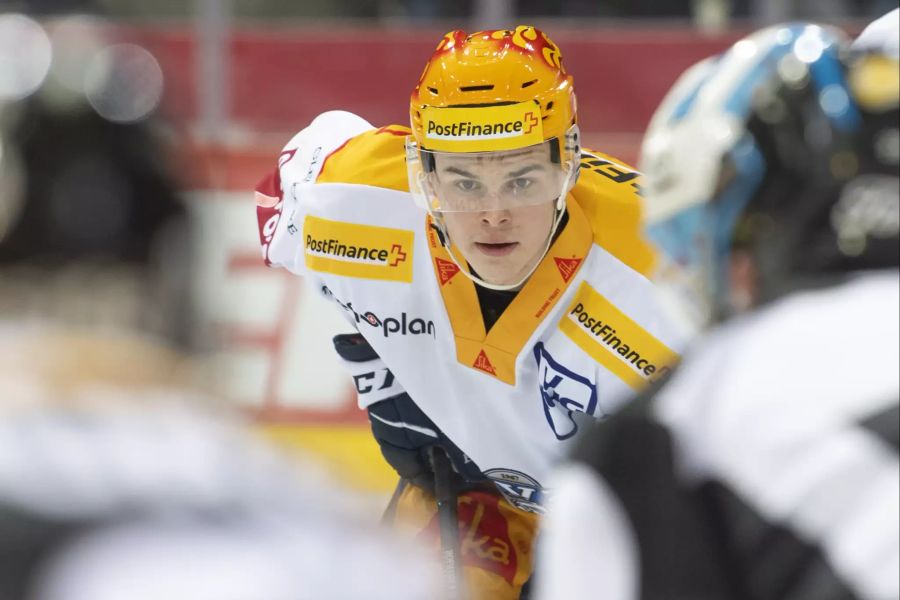 Zugs Gregory Hofmann während einem Spiel in der NLA.