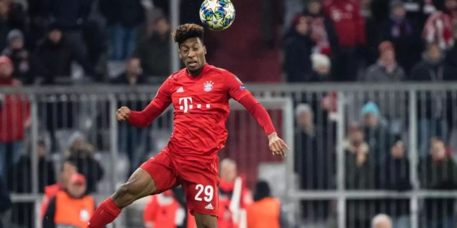 Steht dem FC Bayern wieder zur vollen Verfügung: Kingsley Coman. Foto: Matthias Balk/dpa