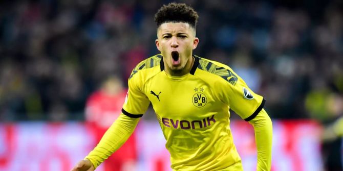 Jadon Sancho Bundesliga BVB