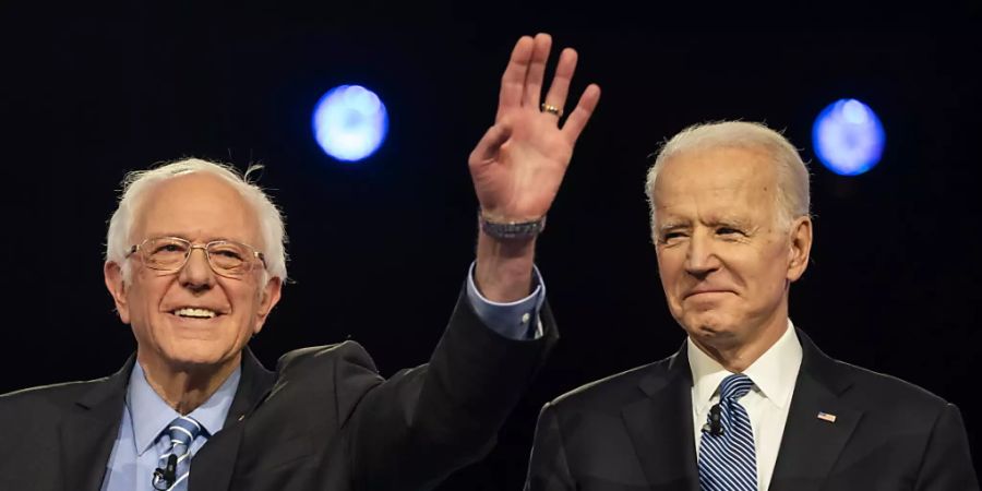 bernie sanders joe biden